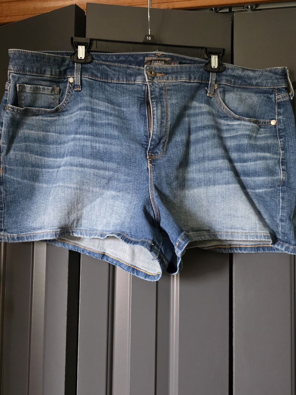torrid Blue Denim Jean Shorts